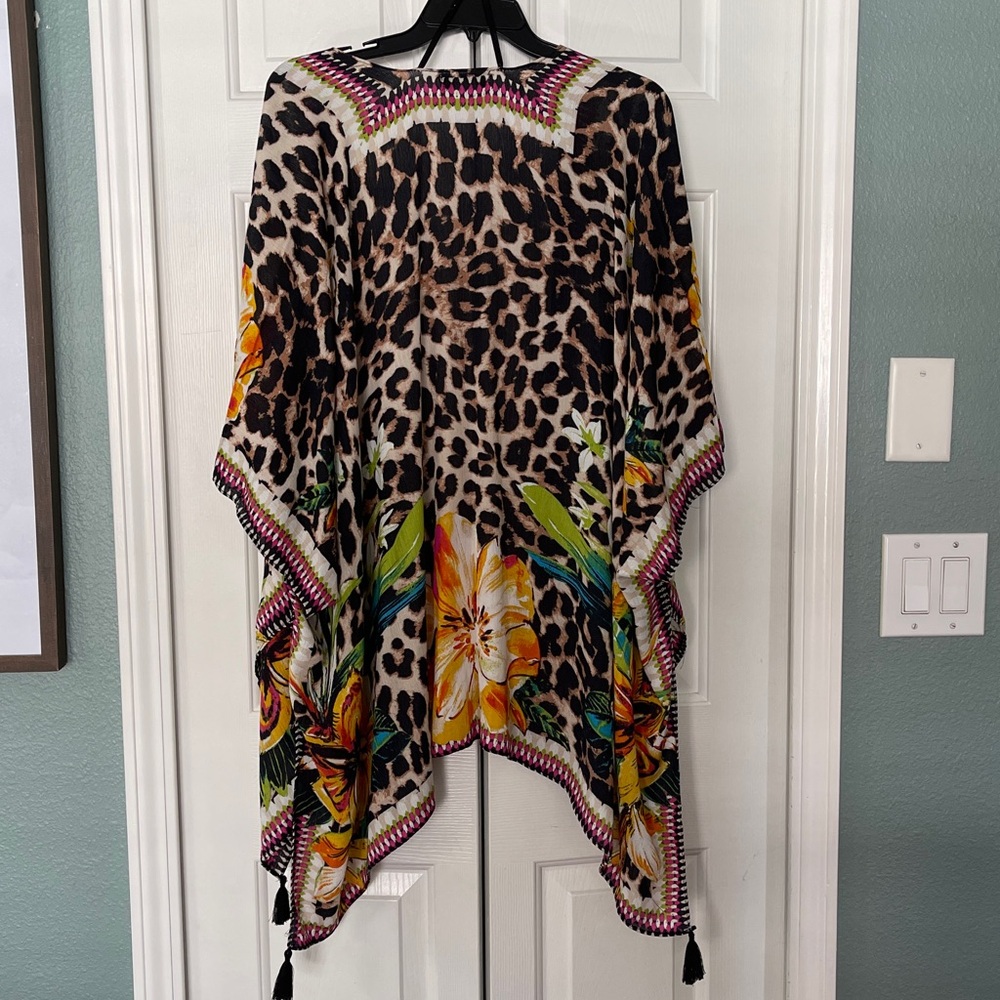 NWOT. Nine West Ruana / Kimono - Picture 8 of 9